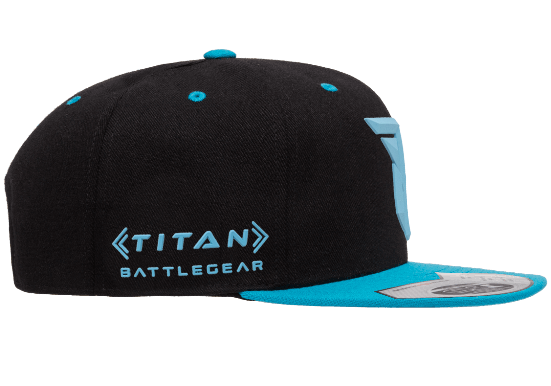 Titan FlexFit 110 Snapback 2-Tone - Black/Teal