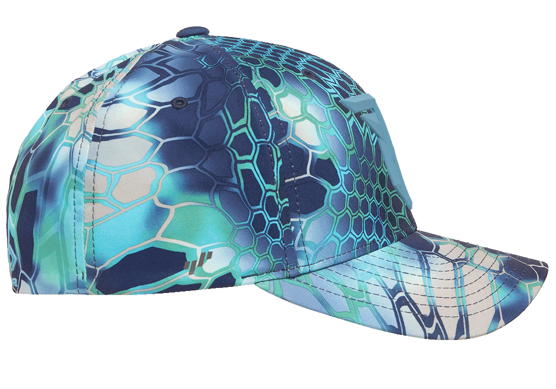 Titan FlexFit Camo Hat - Pontus Blue