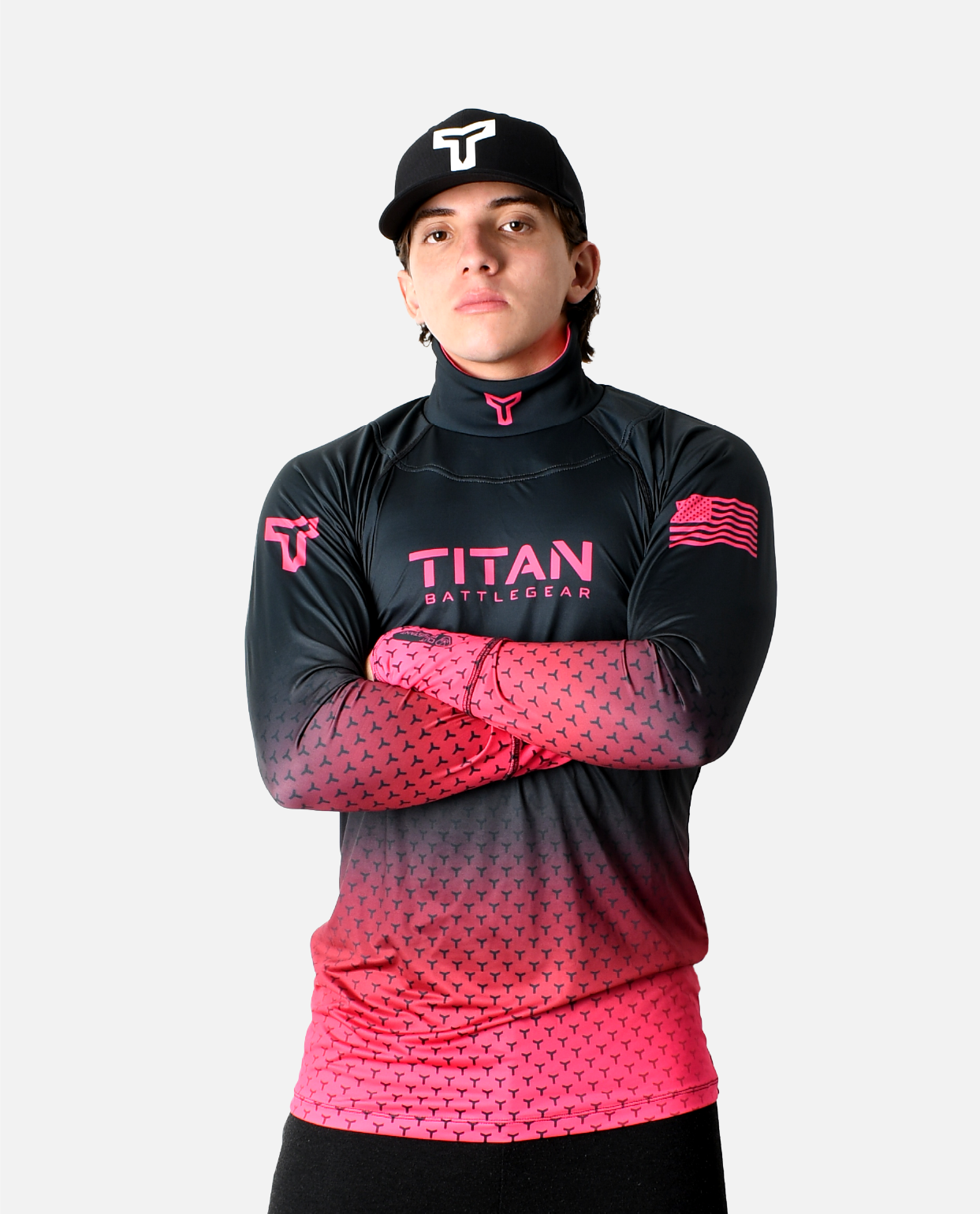 Battlegear 2.0 LS - Black/Pink