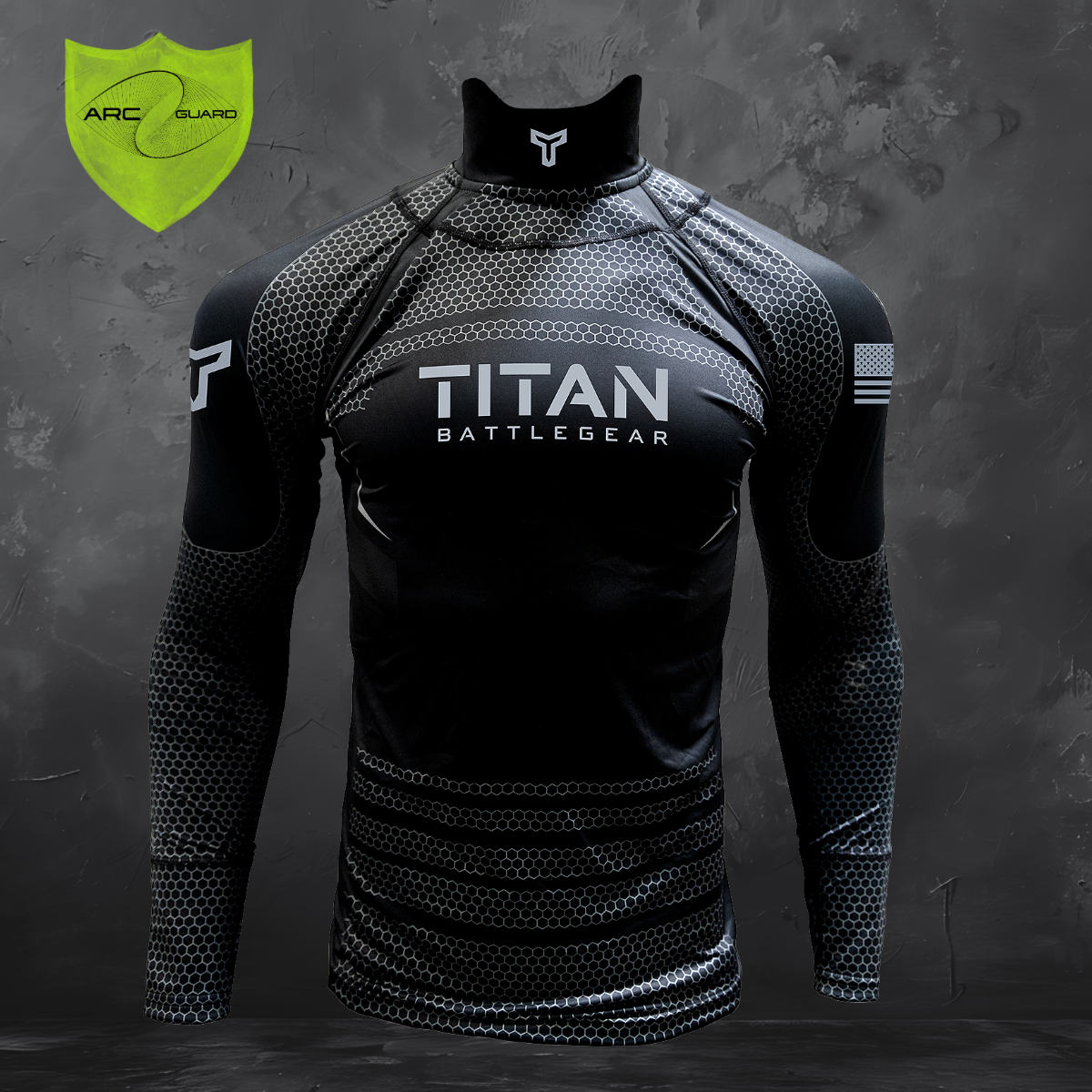 Black Honeycomb Youth Titan Battlegear