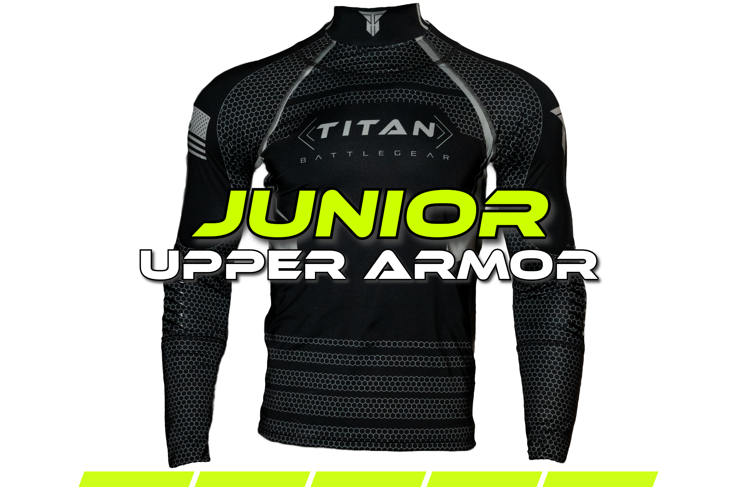 Junior Upper Armor Cut Resistant Hockey Shirt with neck and wrist guard