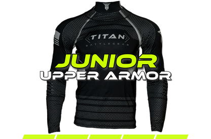 Junior Upper Armor Cut Resistant Hockey Shirt with neck guard