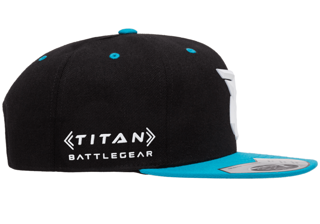 Titan FlexFit 110 Snapback 2-Tone - Black/Teal