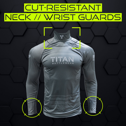 Cut-resistant neck & wrist guards